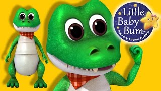 Crocodile Song  Nursery Rhymes for Babies by LittleBabyBum  ABCs and 123s [upl. by Atcele743]