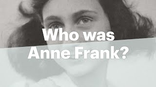 Who was Anne Frank  Anne Frank House  Explained [upl. by Gass]