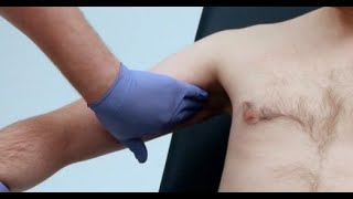 Axillary lymph nodes exam [upl. by Vtarj]