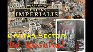 De Reseña LEGIONS IMPERIALIS  Civitas Administratum Sector español [upl. by Eerdna262]