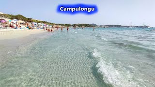 Spiaggia di Campulongu a Villasimius  22 Agosto 2020  Sardegna [upl. by Leonsis]