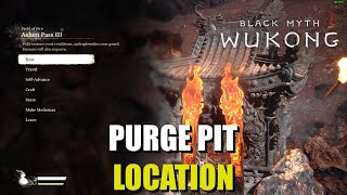 Purge Pit Location Black Myth Wukong [upl. by Hareemas]