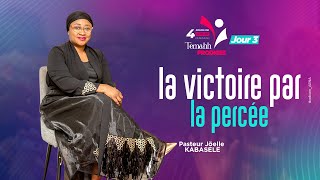 La victoire par la percée jour03  Pasteur Joelle Gloria KABASELE [upl. by Otcefrep]