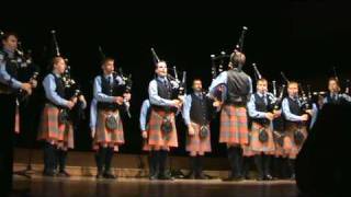 SFU Pipe Band Concert Scotland 2009 10 Piobaireachd Fields of Gold [upl. by Darill944]