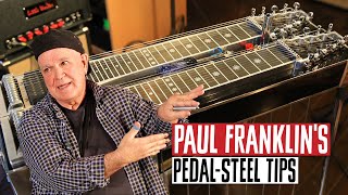 PedalSteel Guitar Tips amp Tricks with Paul Franklin [upl. by Abekam]