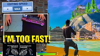 Endretta SHOWS on HANDCAM MAX AIM SPEED in Fortnite Season 7 [upl. by Elkraps]