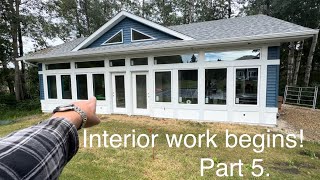 Pool House Update part 5 Cabinets Paint and more [upl. by Neb]