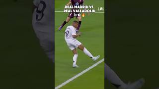 Mbappes performance  Real Madrid vs Real Valladolid 30 [upl. by Meador425]