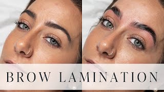 집에서도 쉽게 할 수 있는 셀프 브로우펌 🖤 self laminate your brows in 15 min 올리브영추천 beautytips shorts [upl. by Higley]