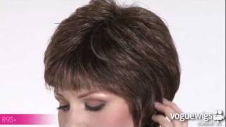 Raquel Welch Winner Wig Review  Styling Video [upl. by Lambart929]