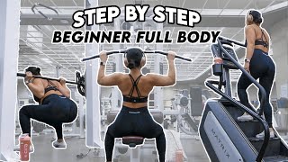 Beginner Full Body Gym Workout [upl. by Anora]