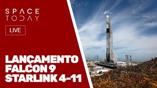 LANÇAMENTO FALCON 9  STARLINK 411  AO VIVO [upl. by Demmahom]