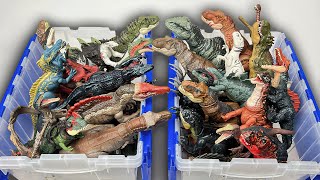 100 JURASSIC WORLD FIGURES SPECIAL VIDEO  Tyrannosaurus Rex Indominus Rex and More [upl. by Leone]