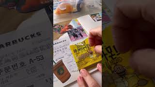 ASMR Journal with Me Seoul 🇰🇷 traveljournal junkjournal journalwithme diary [upl. by Rovaert]