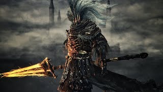 Nameless King Boss Fight Frayed Blade  Dark Souls 3 [upl. by Ydarg453]