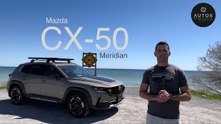 Mazda CX50 Edición Meridian prueba de manejo  Sorprendente alternativa [upl. by Rednav]