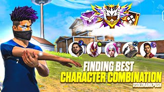 Finding Best Character Combination For Br Rank Grandmaster  Br Rank Push Tips and Tricks [upl. by Egerton]