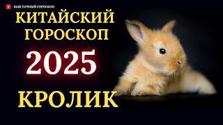 КРОЛИК 2025  ПОДРОБНЫЙ КИТАЙСКИЙ ГОРОСКОП НА 2025 ГОД [upl. by Ahsinal64]