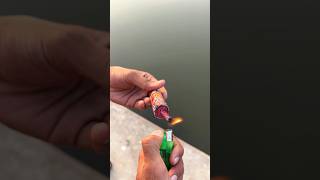 Ganga jamuna testing in water shorts crackers diwali experiment [upl. by Anoi]