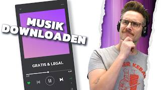 Kostenlos und legal Musik downloaden 🎧 [upl. by Anilec]