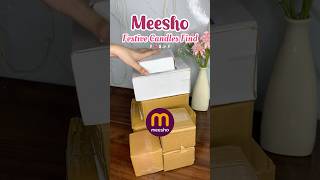 Meesho Festive Candles Find 😍🕯️meesho meeshohaul [upl. by Scharaga]