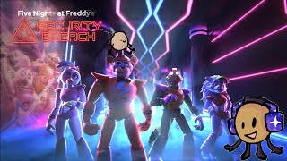 FNAF Security Breach but Im fighting every Animatronic So Real  1 [upl. by Nyrok]