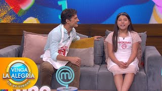 La recién eliminada de MasterChef Junior Hadassah revive sus mejores momentos  Venga La Alegría [upl. by Felton863]