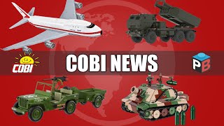 HIMARS Akagi Sturmtiger Jeep Willys New tanks  COBI News by PBricks Part 8  cobi bricks [upl. by Truc]