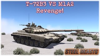 Steel Beasts 43 T72B3 VS M1A2  Revenge [upl. by Kiyoshi]