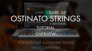 Ostinato Strings Tutorial  Overview [upl. by Lindsy]