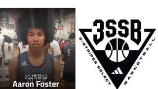 2025 Aaron Foster  Adidas 3SSB Session 2 Highlights MR22Elite Michael Redd [upl. by Vins850]