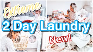 2 DAY ULTIMATE LAUNDRY  🧺 GET THE LAUNDRY DONE WITH ME  myrandaachvan [upl. by Casi]