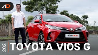 2021 Toyota Vios G Review  Behind the Wheel [upl. by Bunder85]