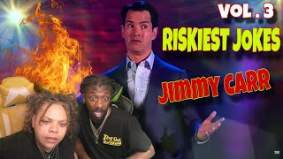 Riskiest Jokes  VOL 3  Jimmy Carr  REACTION [upl. by Alva]