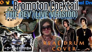 Avenged Sevenfold  Brompton Cocktail RealDrum Cover The Rev Live Version [upl. by Willett359]