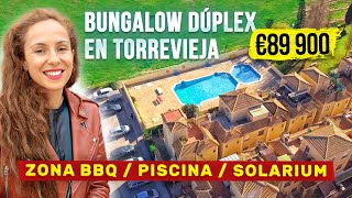 Bungalow dúplex en Torrevieja con muebles y electrodomésticos nuevos  Alegria [upl. by Alfie]