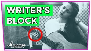 4 Quick Songwriting Tips for Beating Writers Block  musicianonamissioncom [upl. by Roter]