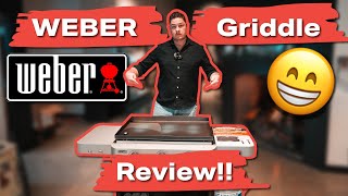 Did I just buy the Ultimate Griddle Weber Slate Rust Resistant Griddle [upl. by Nomrah]