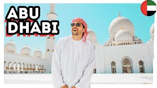 Abu Dhabi  Religião Cultura e a Mesquita MAIS LINDA do MUNDO nos Emirados  Estevam Pelo Mundo [upl. by Esbenshade]