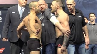 Conor McGregor vs Eddie Alvarez UFC 205 Main Event WeighIn [upl. by Vieva995]