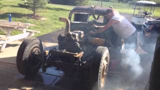 Ratrig Part 1 2Stroke Detroit Diesel 453N InFrame Test Firing [upl. by Tali]