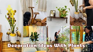 Gorgeous Decor Ideas with Plants that Instantly add Style in your Home 🤩 [upl. by Naillimxam]