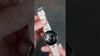 Silver Galaxy Watch 6 Classic Unboxing amp New Features [upl. by Carol59]