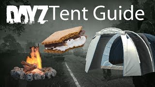 DayZ Xbox One Gameplay Tent Guide Setup With Camo [upl. by Sung]