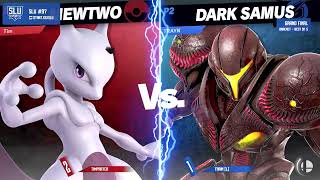 SLU 97  Grand Finals  Train Dark Samus VS TimPrater Mewtwo [upl. by Aicilla]