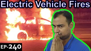 Electric Vehicle Fires Explained Science Thursday Ep240 [upl. by Fitton]