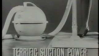 VINTAGE HOOVER CONSTELLATION TV COMMERCIAL TERRIFIC SUCTION POWER [upl. by Jo Ann]