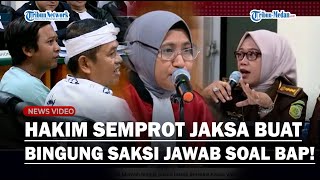 MARAH Hakim Semprot Jaksa Tekan amp Paksa Saksi Teguh Untuk Beri Keterangan Lain Buat Pengacara Geram [upl. by Sylado928]