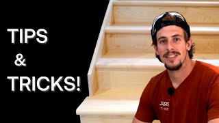 HOW TO INSTALL STAIR SKIRTS TREADS AND RISERS w Matt Ward [upl. by Attiuqahs]