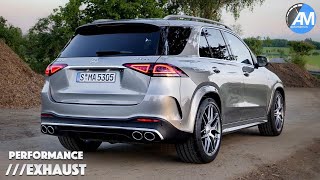 MercedesAMG GLE 53  pure SOUND💥  Performance Exhaust [upl. by Eladnek]